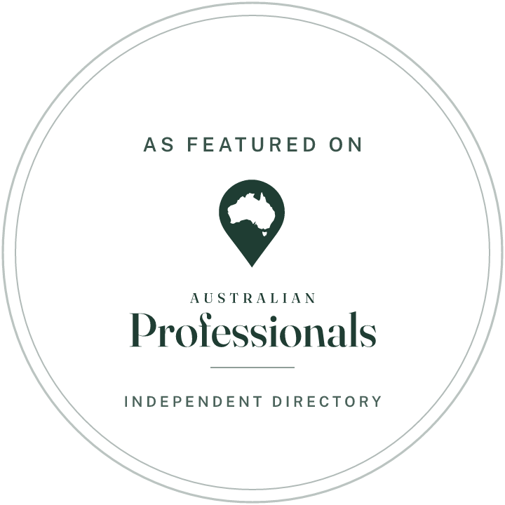 As featured on Australian Professionals — Seal, Single colour